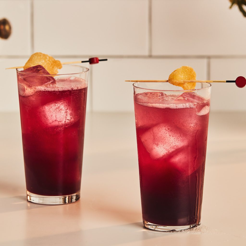 Discover the Ultimate Twist on Classic Cocktails: Burgundy & Ginger Fizz