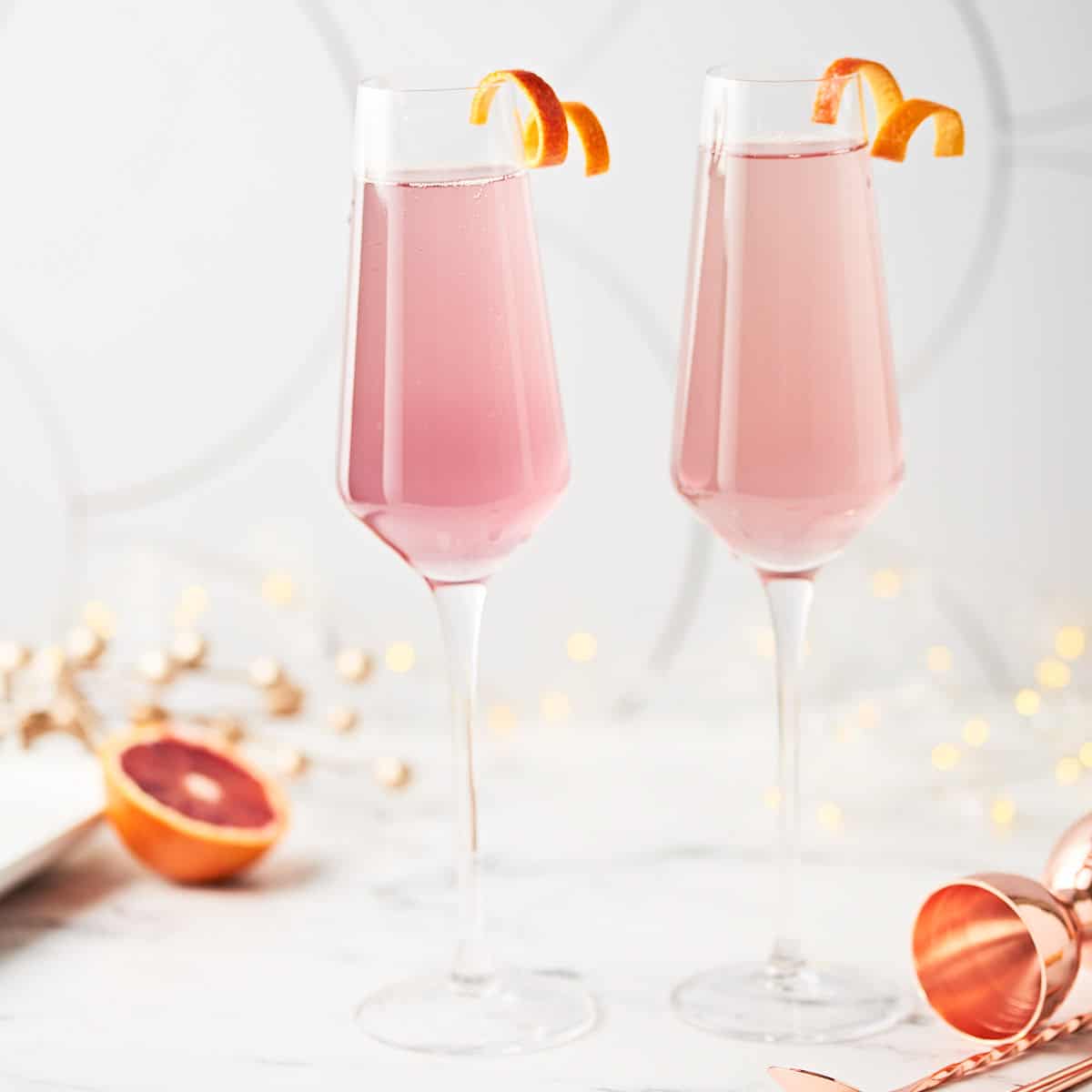 Fruity Coco Punch with Rosé Wine